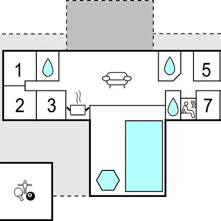 Сasa de vacaciones Pet Friendly In *